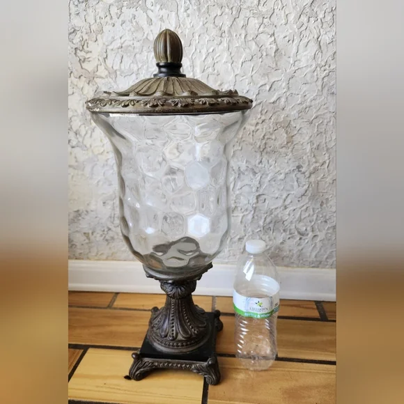 Glass Jar With Lid Home Decor - Picture 1 of 3